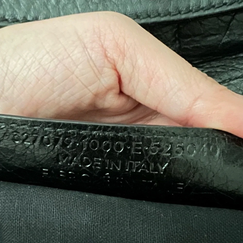 Balenciaga Black Crossbody Bag with Adjustable Strap - Picture 13 of 14